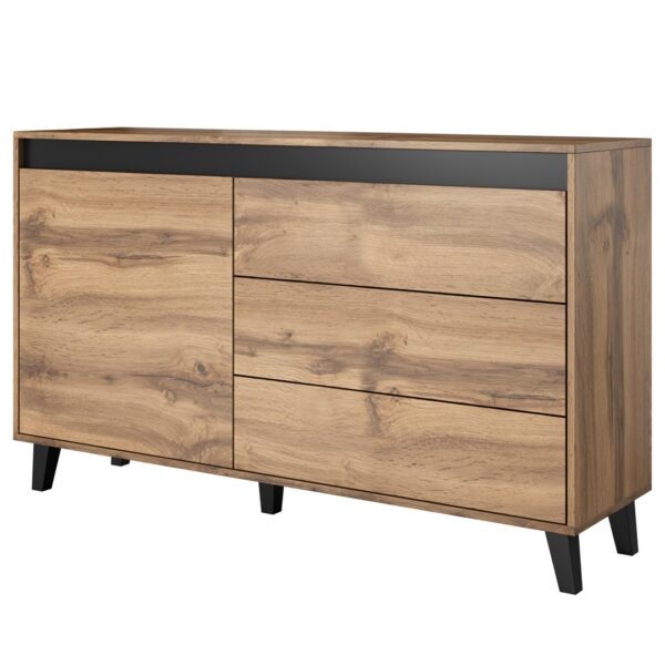Cama chest of drawers NORD wotan oak/antracite