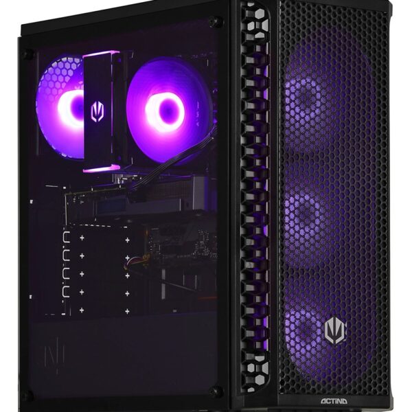 Actina 5901443404842 PC AMD Ryzen™ 7 8700F 32 GB DDR5-SDRAM 1 TB SSD AMD Radeon RX 7700 XT Midi Tower Black