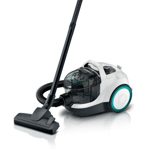 Bosch 550W με Κάδο Λευκή BGC21HYG1