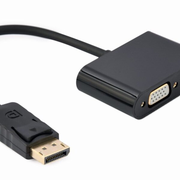 Cablexpert DisplayPort male σε HDMI / VGA female 1τμχ (A-DPM-HDMIFVGAF-01)
