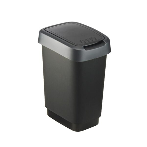 Rotho Babydesign Twist Κάδος Απορριμμάτων Πλαστικός Γκρι 25lt