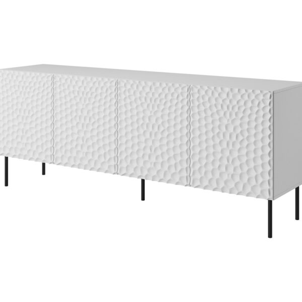 HOLE chest 190x40.5x74.5 cm white matt