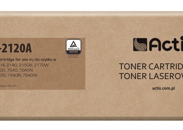 Actis Συμβατό Toner για Laser Εκτυπωτή Brother TN-2120 2600 Σελίδων Μαύρο