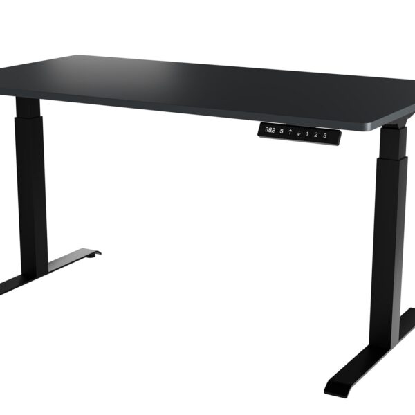Γραφείο Gaming με Ρυθμιζόμενο Ύψος 150x80x72εκ. Black/anthracite