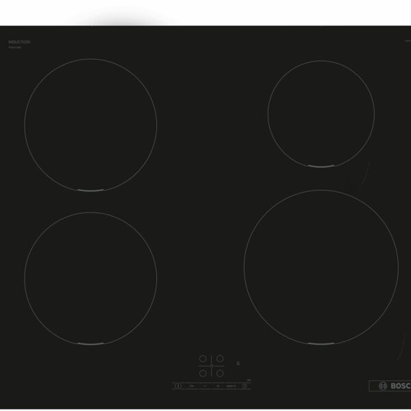 Bosch Serie 4 PUE611BB5E hob Black Built-in 60 cm Zone induction hob 4 zone(s)