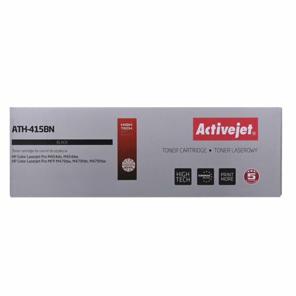 Activejet Toner Ath-415bnx Replacement Hp 415x W2030x; Supreme; 7500 Pages; Black