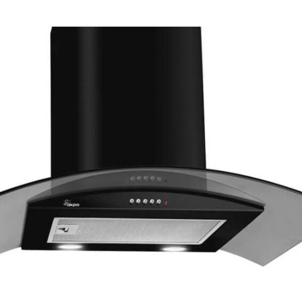 Akpo WK-4 Largo Eco 50 Καμινάδα 50cm Μαύρη