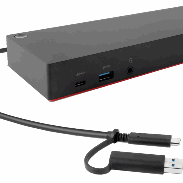 Lenovo 40AF0135EU notebook dock/port replicator Wired Black