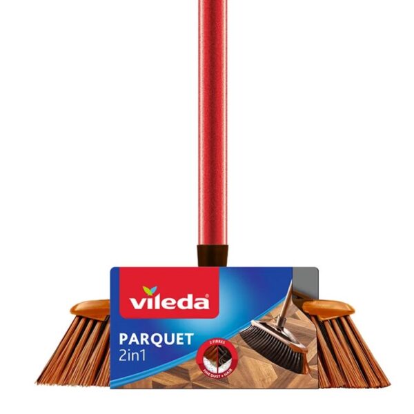 Vileda Σκούπα Parquet 2 in 1