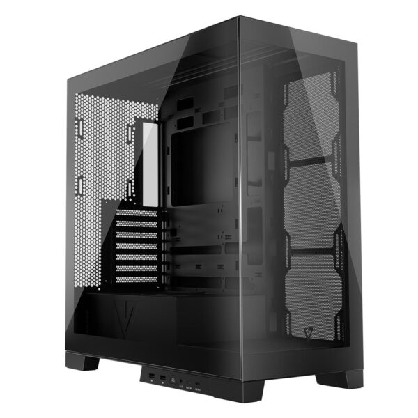Modecom Volcano Space Midi Tower με Πλαϊνό Παράθυρο
