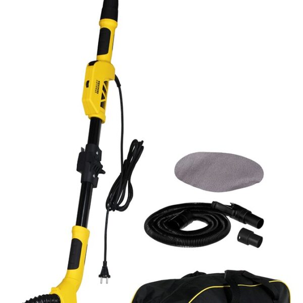 Stanley Τηλεσκοπικό Τριβείο Γυψοσανίδας 750W με Δυνατότητα Αναρρόφησης Σκόνης