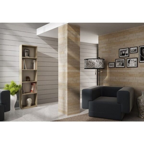 Βιβλιοθήκη Sonoma 40x30x182εκ. Μπεζ