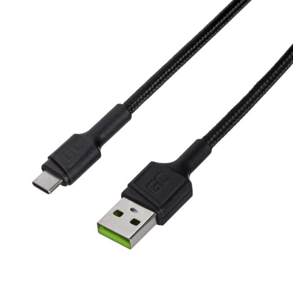 Green Cell PowerStream USB 2.0 USB-C male - USB-A 60W 0.3m (KABGC25)