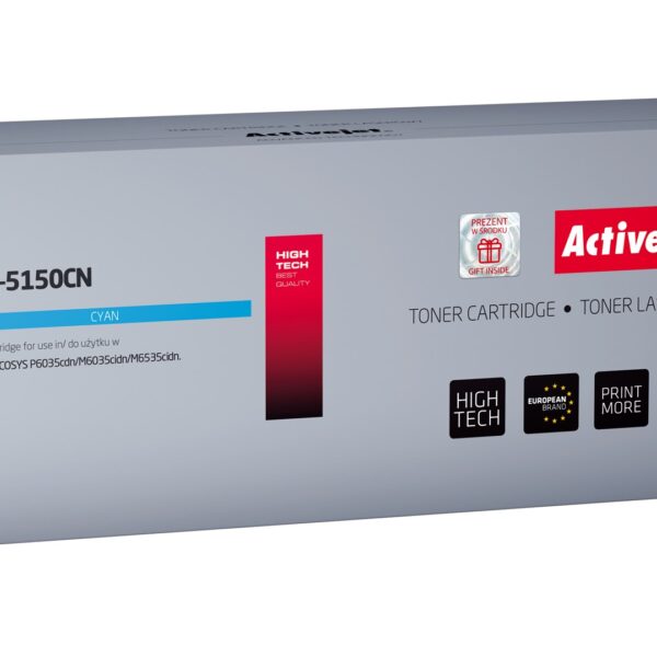 Active Jet Συμβατό Toner για Laser Εκτυπωτή Kyocera TK-5150C 10000 Σελίδων Κυανό