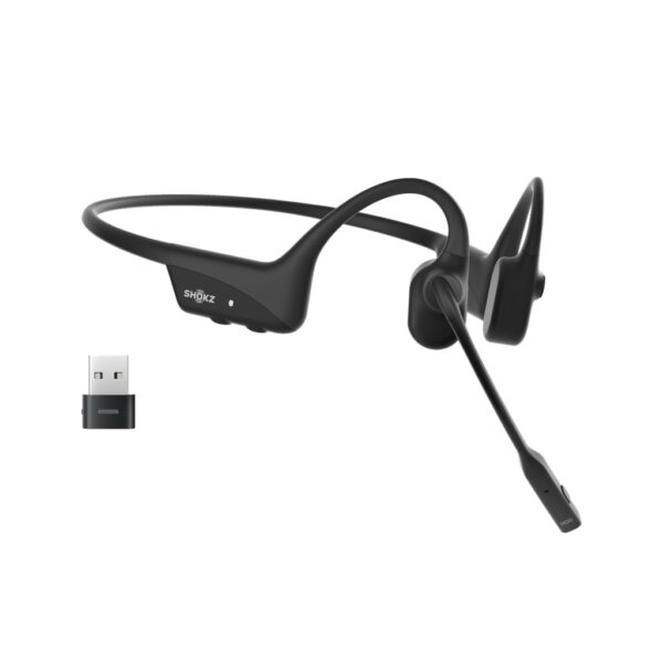 Shokz OpenComm2 Ασύρματα Bone Conduction Multimedia Ακουστικά με μικρόφωνο και σύνδεση Bluetooth