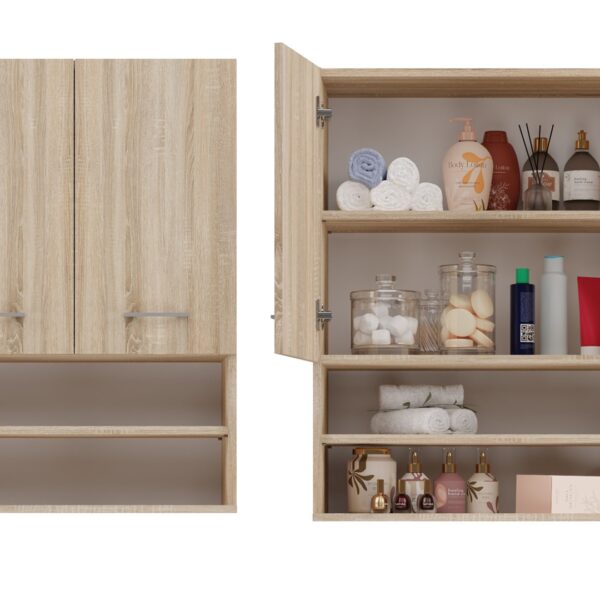 Topeshop Ντουλάπι Μπάνιου Sonoma