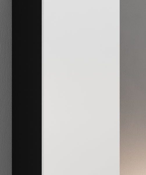Cama Cabinet VIGO "90" full 90/35/32 black/white gloss