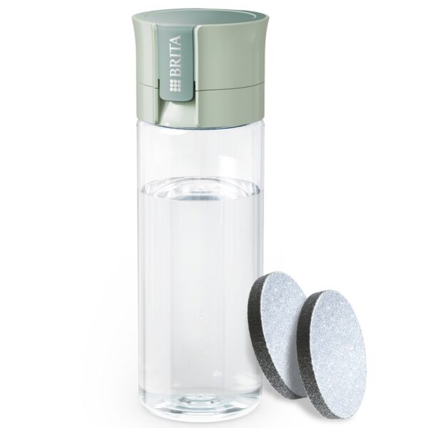 Brita Vital Αθλητικό Παγούρι με Στόμιο και Φίλτρο 600ml Πράσινο