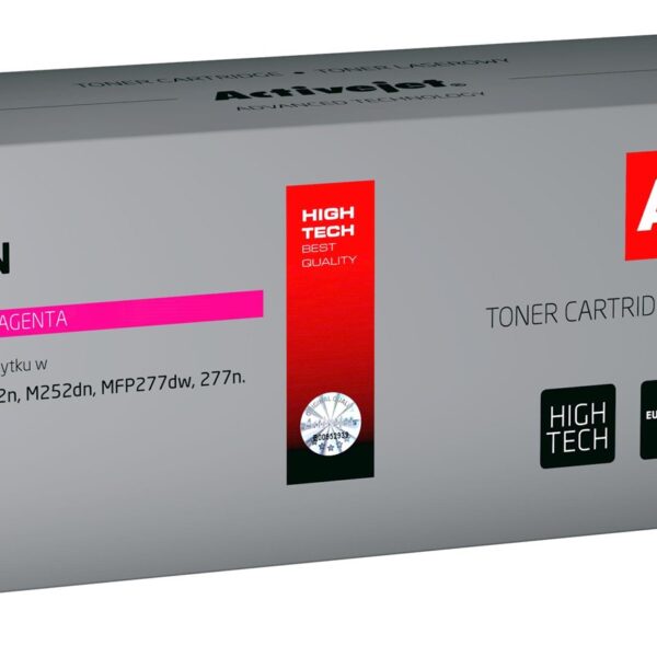 Active Jet Συμβατό Toner για Laser Εκτυπωτή HP 201A CF403A 1400 Σελίδων Ματζέντα