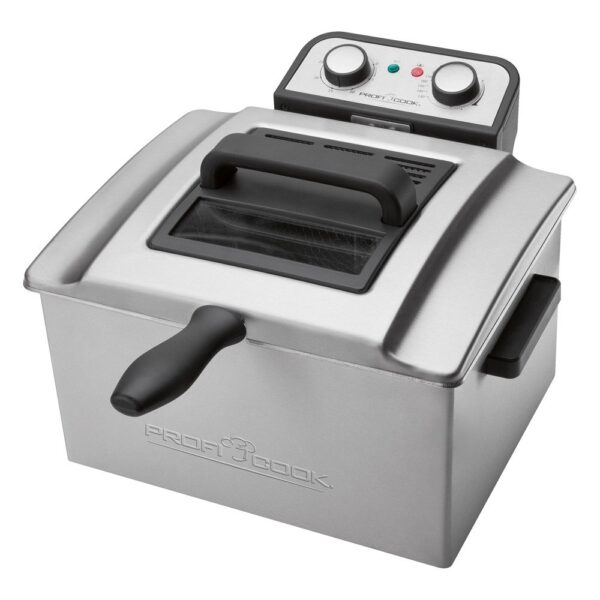 Profi Cook PC-FR 1038 Φριτέζα 5lt Ασημί