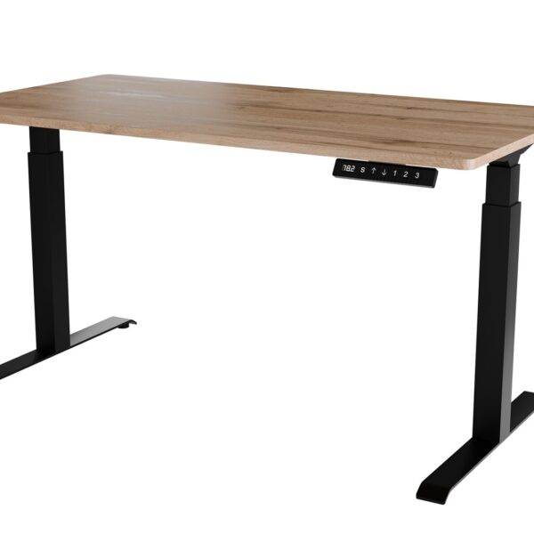 Γραφείο Gaming με Ρυθμιζόμενο Ύψος 150x80x72εκ. Black/wotan