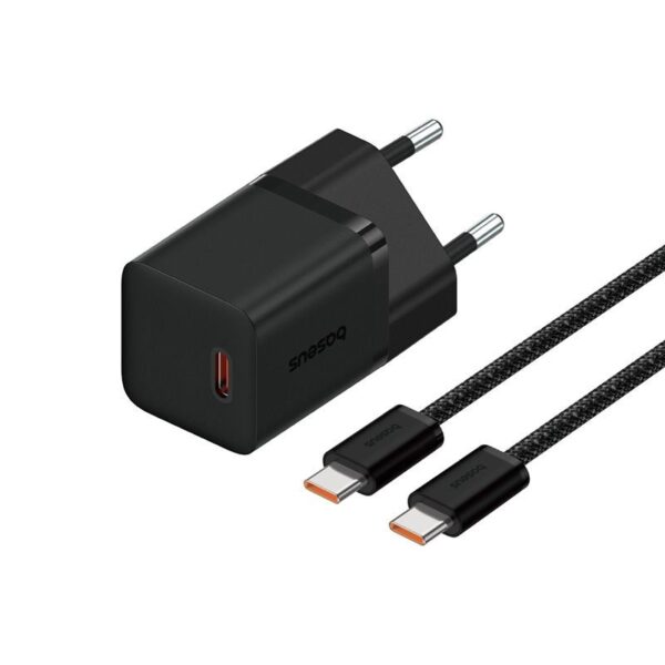 Baseus P10110902113-00 USB-C 30W με Καλώδιο USB-C - USB-C
