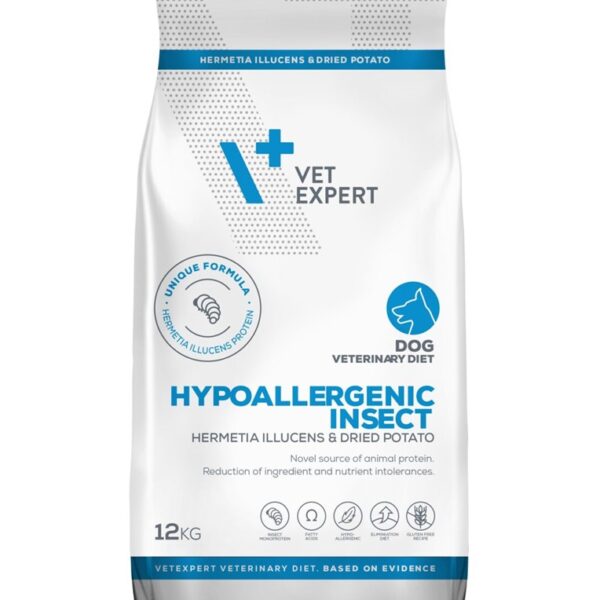 VetExpert Veterinary Diet Dog Hypoallergenic Insect 12kg