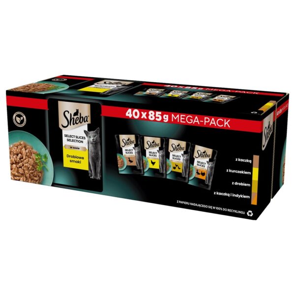 Sheba Selection Select Slices 40x85gr