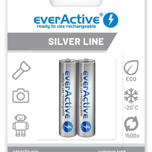 everActive Silver Line AAA 800mAh 1.2V 2τμχ