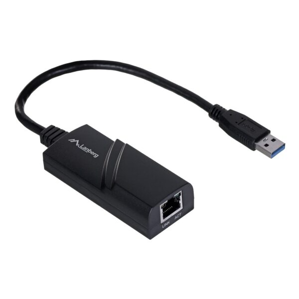 Lanberg NC-1000-01 USB Αντάπτορας Δικτύου για Ενσύρματη σύνδεση Gigabit Ethernet