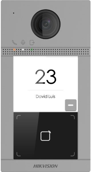 Hikvision Ds-kv8113-wme1 C Ip Outdoor Video Intercom Wifi 1 X Call Button A Single Family Allows Calling
