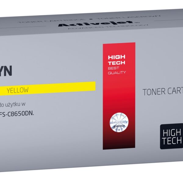 Active Jet Συμβατό Toner για Laser Εκτυπωτή Kyocera TK-8600Y 20000 Σελίδων Κίτρινο