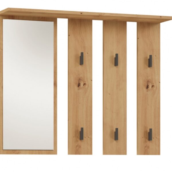 Topeshop Κρεμάστρα Τοίχου Ξύλινη