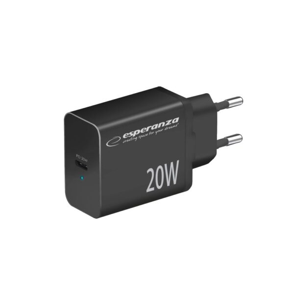 Esperanza EZC104 USB-C Χωρίς Καλώδιο 20W