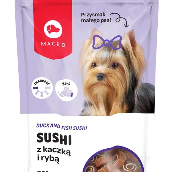 Maced Sushi Λιχουδιές Σκύλου με Ψάρι και Πάπια 60gr