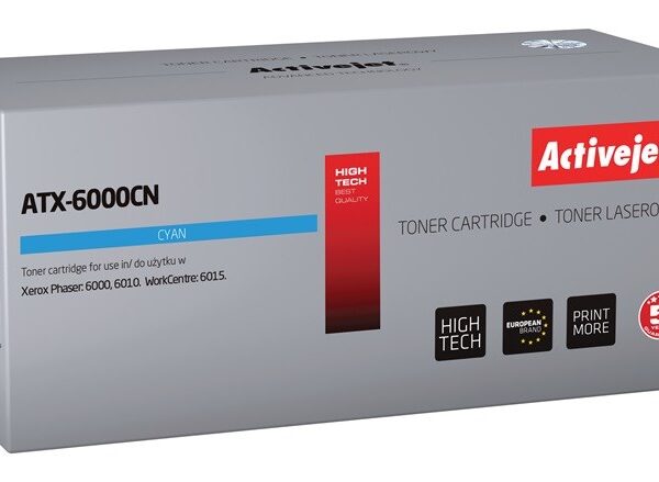 Active Jet Συμβατό Toner για Laser Εκτυπωτή Xerox 1000 Σελίδων Κυανό