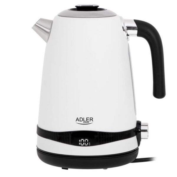 Adler AD 1295W 1.7lt με Ισχύ 2200W Λευκός