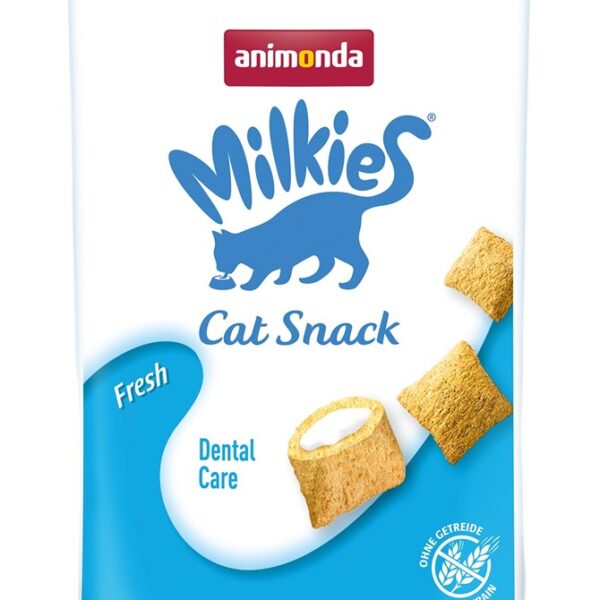 Animonda Milkies Cat Crunchy Fresh Dental Λιχουδιές Σνακ Γάτας 30gr