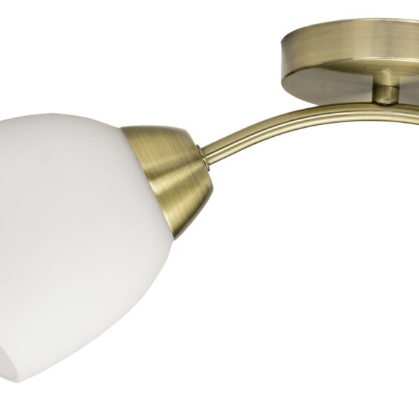 Active Jet JE-BENITA 1P Φωτιστικό Τοίχου Χρυσό 40εκ.