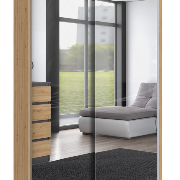 Δίφυλλη Συρόμενη Iga 120 Art A Kpl 120x61x200cm Oak