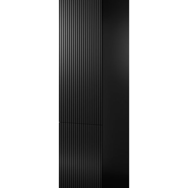 Μονόφυλλη με Καθρέπτη 45x55.5x198.5cm Black Matt