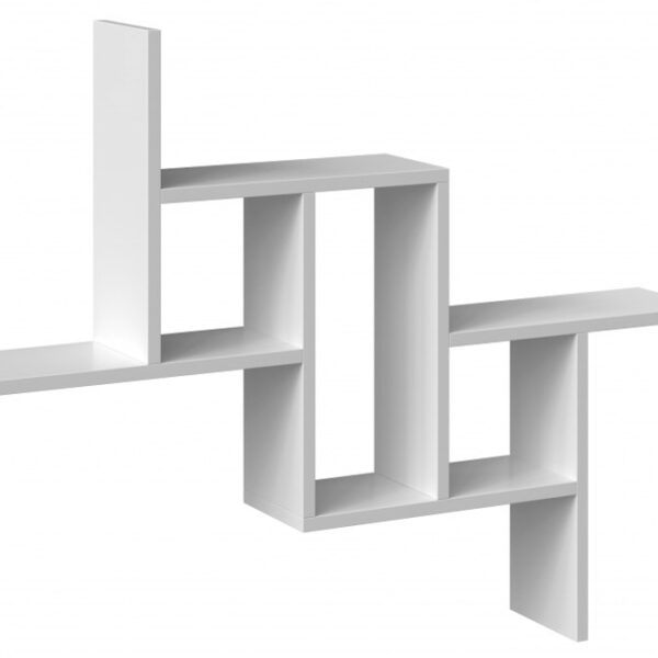 Ράφι Τοίχου 85x15x73.5εκ. White Mat