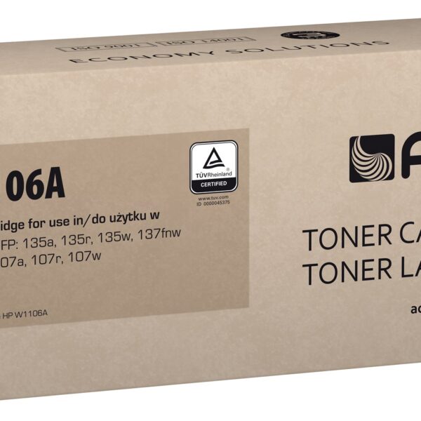 Actis Συμβατό Toner για Laser Εκτυπωτή HP 106A W1106A 1000 Σελίδων Μαύρο