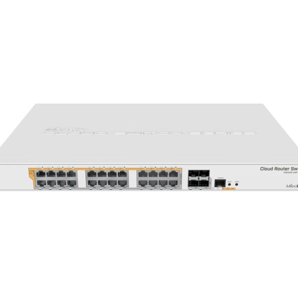 MikroTik CRS328-24P-4S+RM Managed L2 PoE+