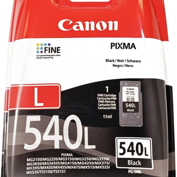 Canon PG-540L Γνήσιο Μελάνι Εκτυπωτή InkJet Μαύρο (5224B011)