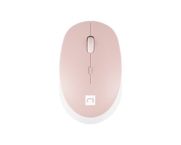 Natec Harrier 2 Ασύρματο White/Pink