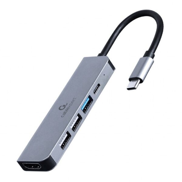 Cablexpert USB-C Docking Station με HDMI 4K PD (A-CM-COMBO5-03)