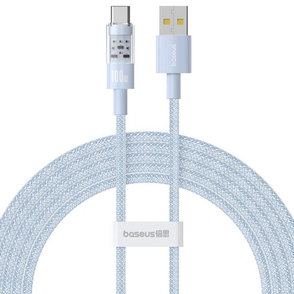 Baseus Gem USB 2.0 USB-C male - USB-A 100W 2m (P10373002311-01)