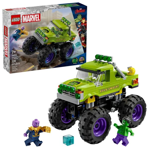 Lego Marvel The Hulk Truck vs. Thanos για 7+ Ετών 229τμχ