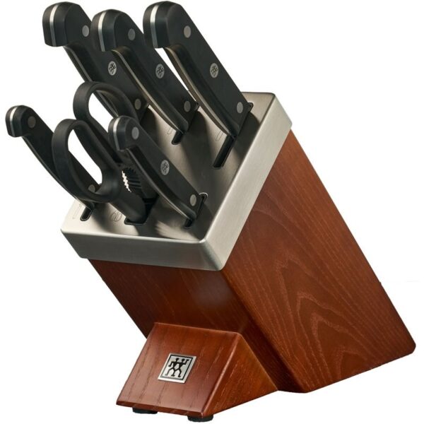 Zwilling J.A. Henckels Four Star Σετ Μαχαίρια με Βάση από Ανοξείδωτο Ατσάλι 6τμχ